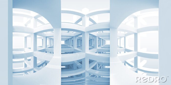 Tableau  Architecture 3D moderne
