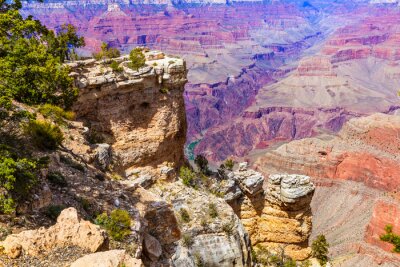 Tableau  Arizona Grand Canyon mère Point et Amphithéâtre