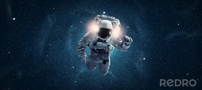 Tableau  Astronaute dans l'espace