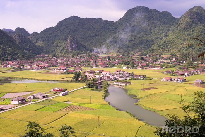Tableau  Bacson Valley au Vietnam