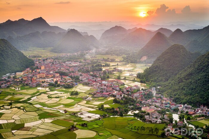 Tableau  Bacson Valley, Vietnam