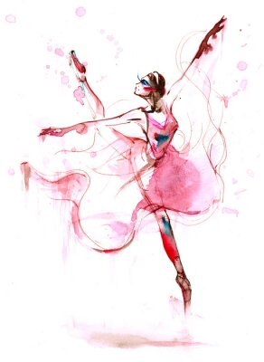 Tableau  Ballet version peinture