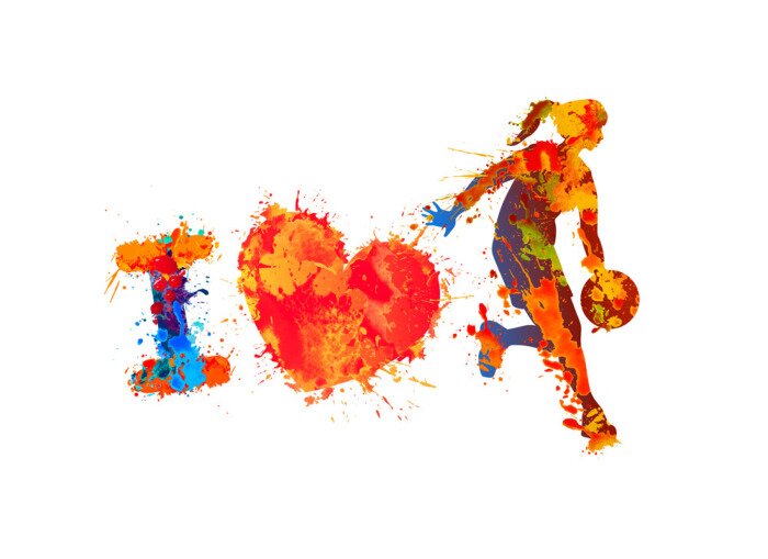 Tableau  basket style graffiti