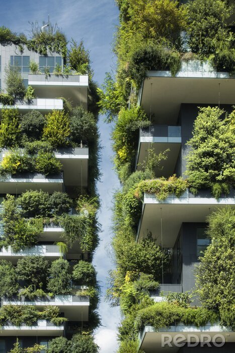 Tableau  bâtiment vert durable