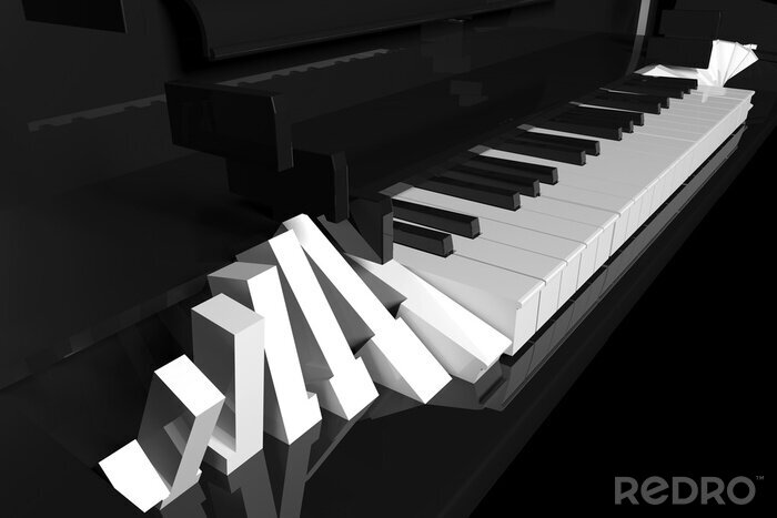 Tableau  Beautiful piano keys