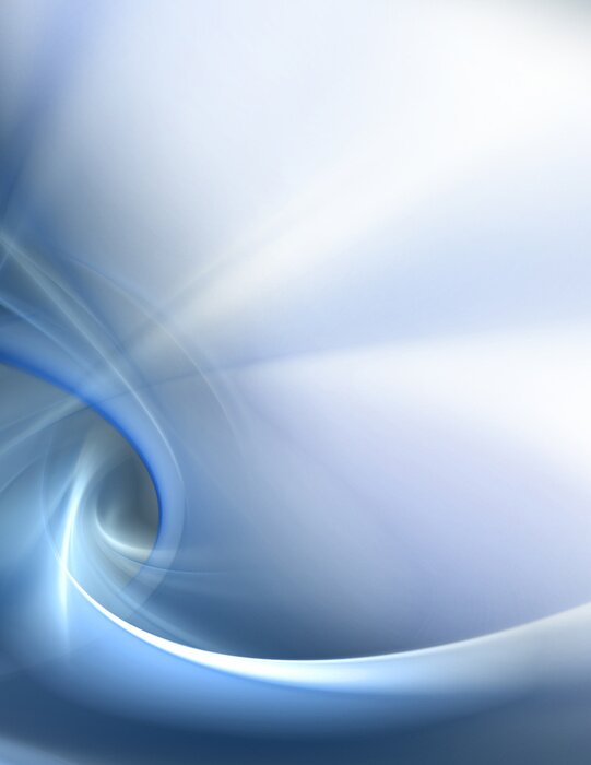 Tableau  Bleu abstrait