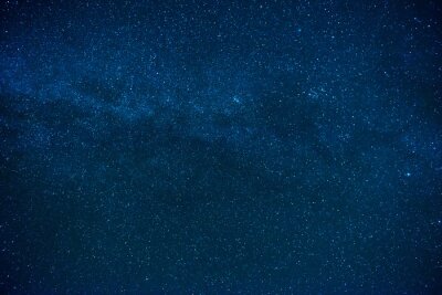 Bleu ciel nocturne avec de nombreuses stars