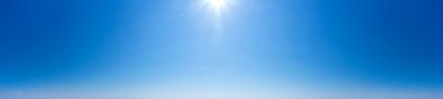 Tableau  Blue sky background. Natural background. Panorama sky with tiny clouds