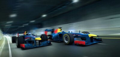 Bolides dans un tunnel