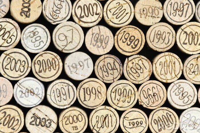 Tableau  Bouchons de bouteille en bois