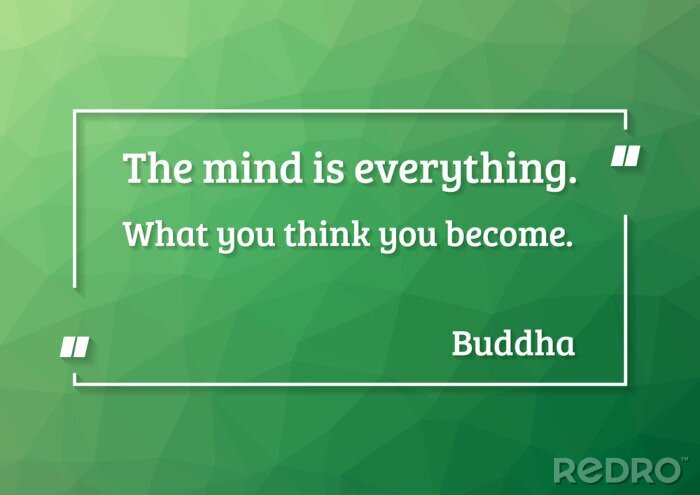 Tableau  Buddha quote motivation poster