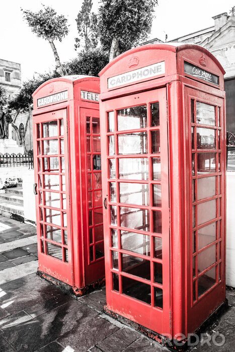Tableau  Cabines téléphoniques rétro Cardphone