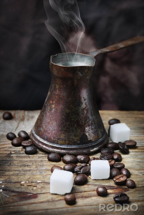 Tableau  Cafetière ancienne