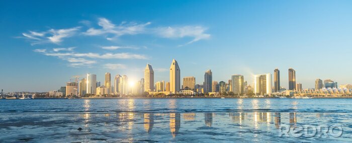 Tableau  Californie et panorama de loin