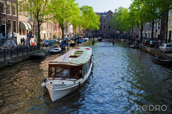 Tableau  Canal à Amsterdam