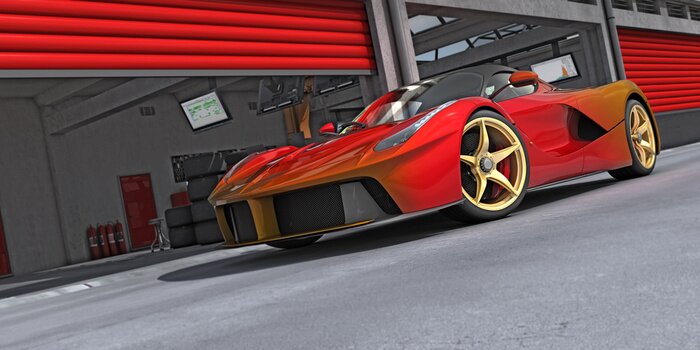 Tableau  carscene 204