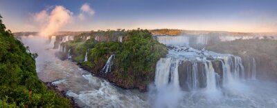 Tableau  Cascade d'Iguazu en été