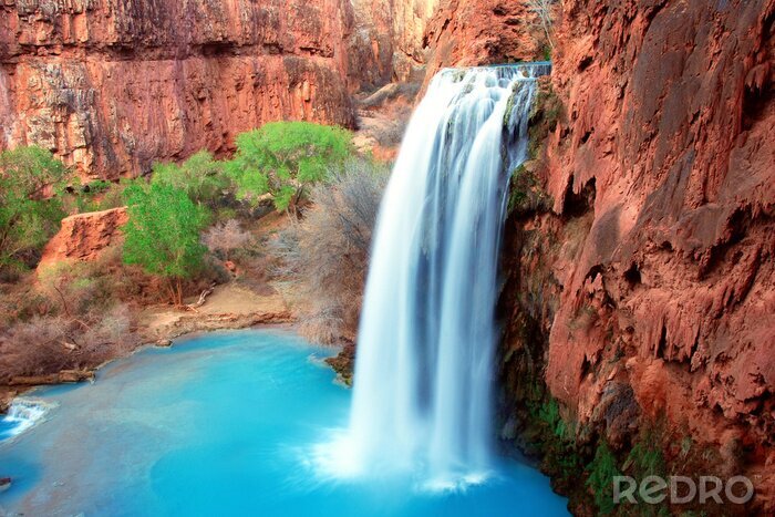 Tableau  Cascade de Havasu