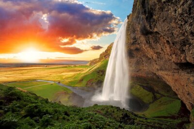 Cascade, Islande - Seljalandsfoss