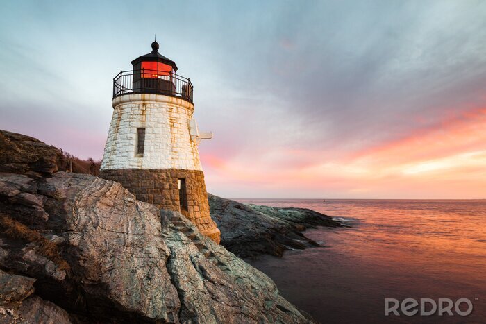 Tableau  Castle Hill Lighthouse Newport Rhode Island