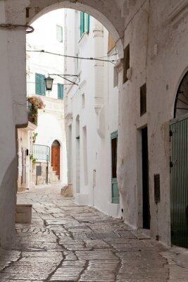 Chemin tortueux clair