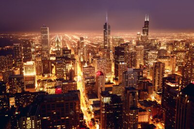 Chicago vue aérienne