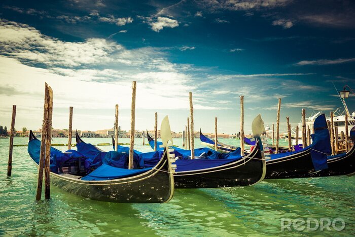 Tableau  Ciel bleu et eau turquoise