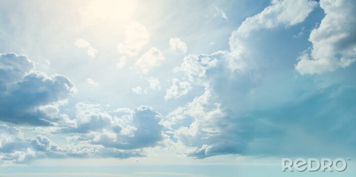 Tableau  Ciel ensoleillé avec des nuages