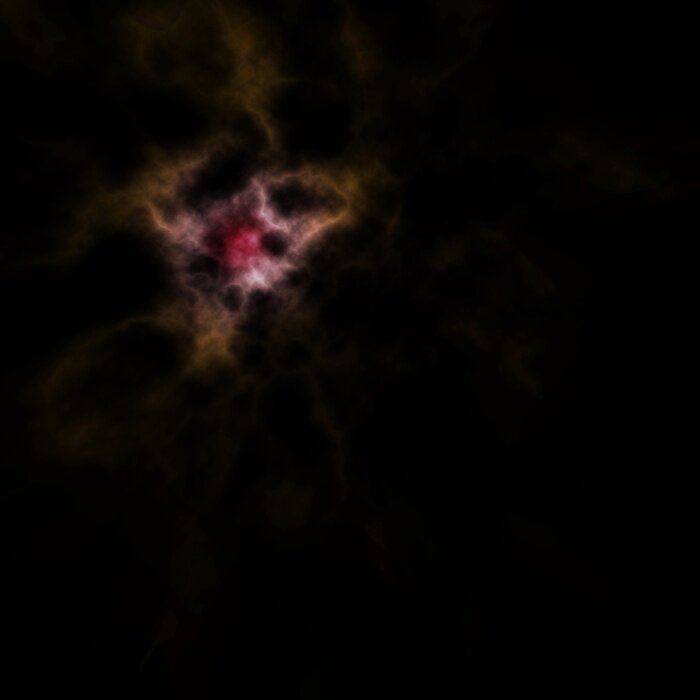 Tableau  Ciel noir et galaxie