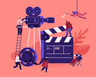Tableau  Cinéma et processus de réalisation