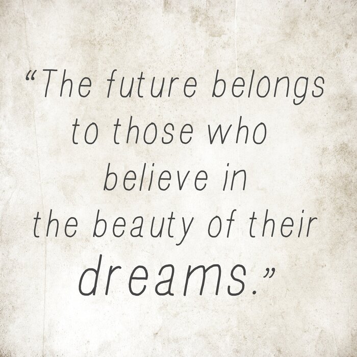 Tableau  Citation inspirante