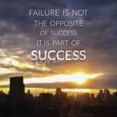 Tableau  Citation inspirée sur fond flou