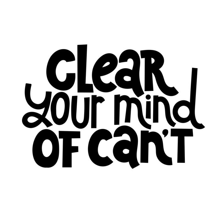 Tableau  Citations de motivation de remise en forme