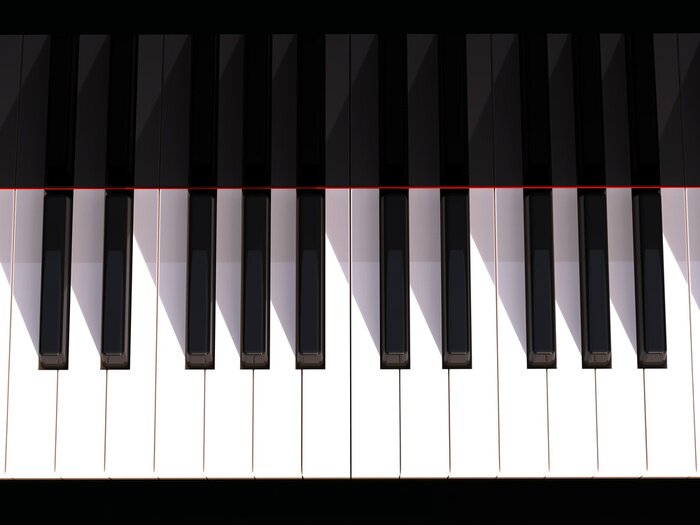 Tableau  Clavier de piano