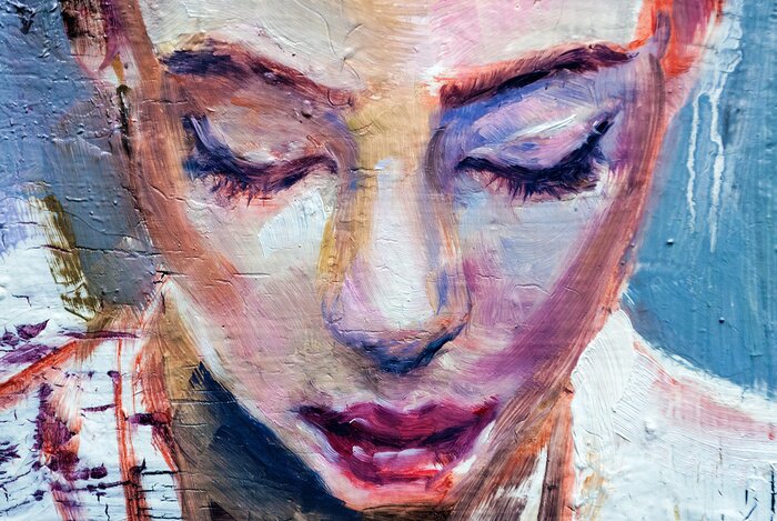 Tableau  Closed eyes