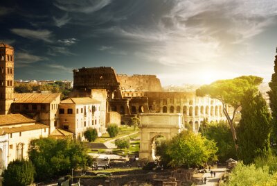 Tableau  Colisée à Rome, Italie