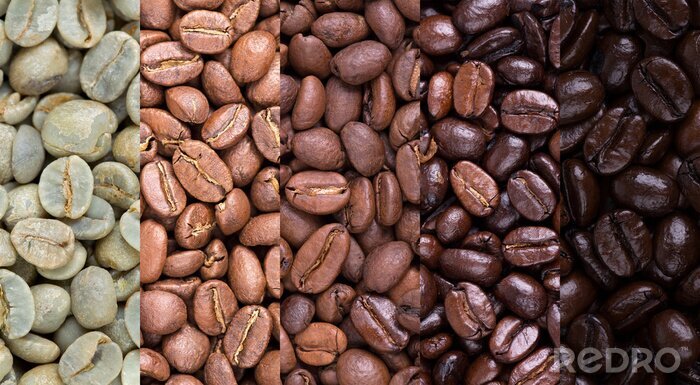 Tableau  Collage de grains de café