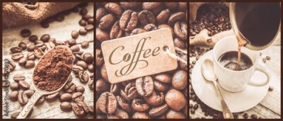 Tableau  Collages de café