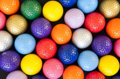 Tableau  Colorful Balles de golf