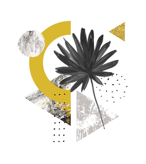 Tableau  Composition de la feuille de palmier