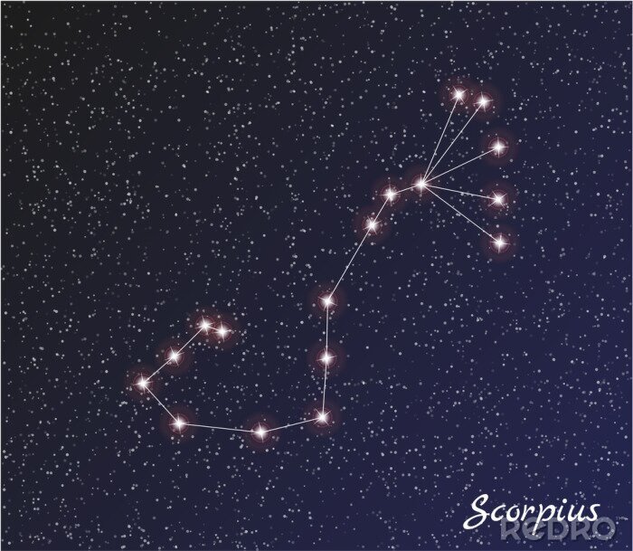 Tableau  Constellation du Scorpion