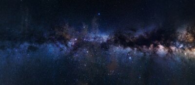 Tableau  Constellations d'étoiles dans les nuages