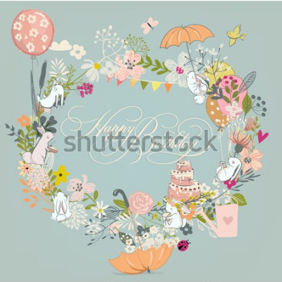 Tableau  Couronne de Pâques