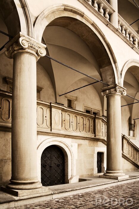 Tableau  Cracovie Wawel