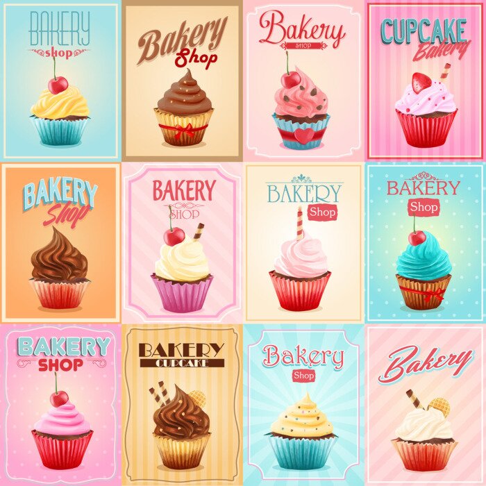 Tableau  CUPCAKE BOUTIQUE DE Boulangerie