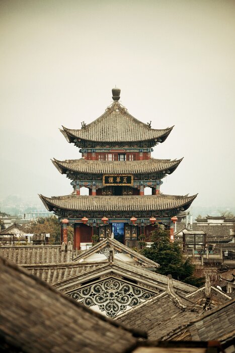 Tableau  Dali Vieille ville