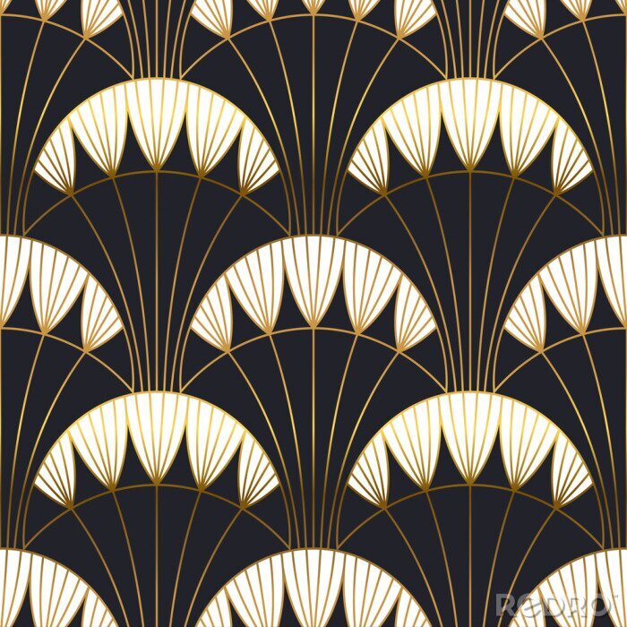 Tableau  Dans un style art déco, motif classique