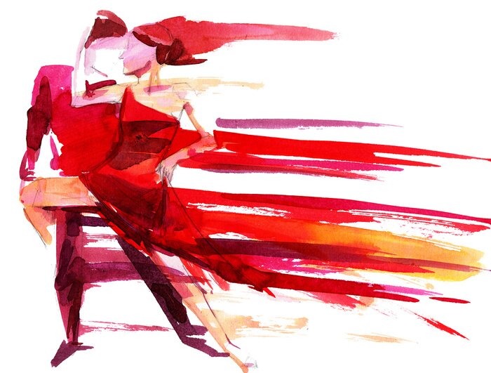 Tableau  Danse de couple