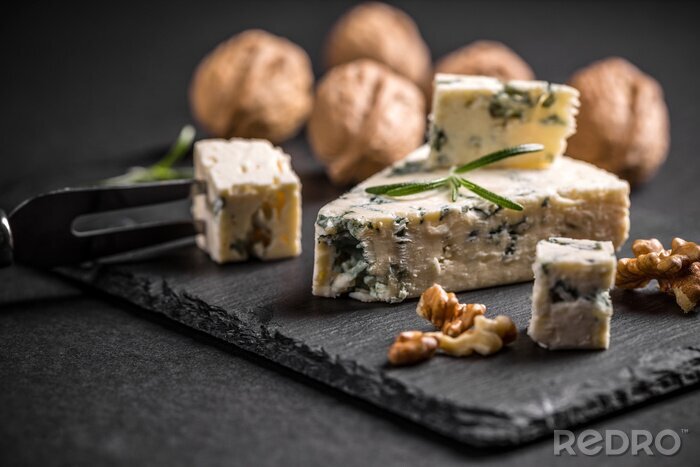 Tableau  Délicieux, bleu, fromage