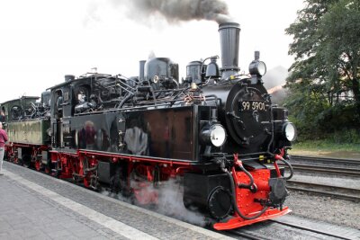 Tableau  Der Dampflokomotive Harzer Schmalspurbahnen